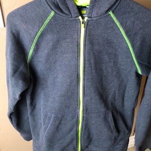 Boys Tek Gear Full Zip Hoodie Size Large 14/16